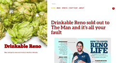 Desktop Screenshot of drinkablereno.com